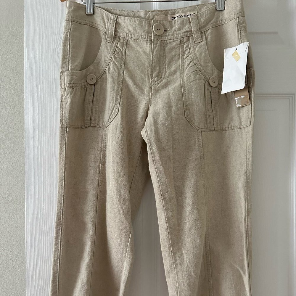 sold ~ NWT DKNY JEANS Women's Pants Capri Cargo